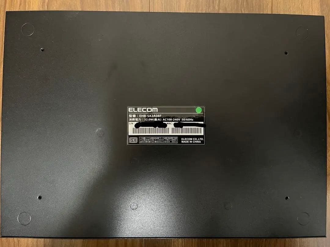 エレコム 10G対応 Webスマートスイッチングハブ EHB-SX2A08F - メルカリ