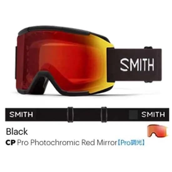 SMITHスミス2026【SQUAD ASIAN FIT/BLACK】調光レンズ SMITH（スミス） 2026 SMITH スノーボード ゴーグル Blazer ブレイザー