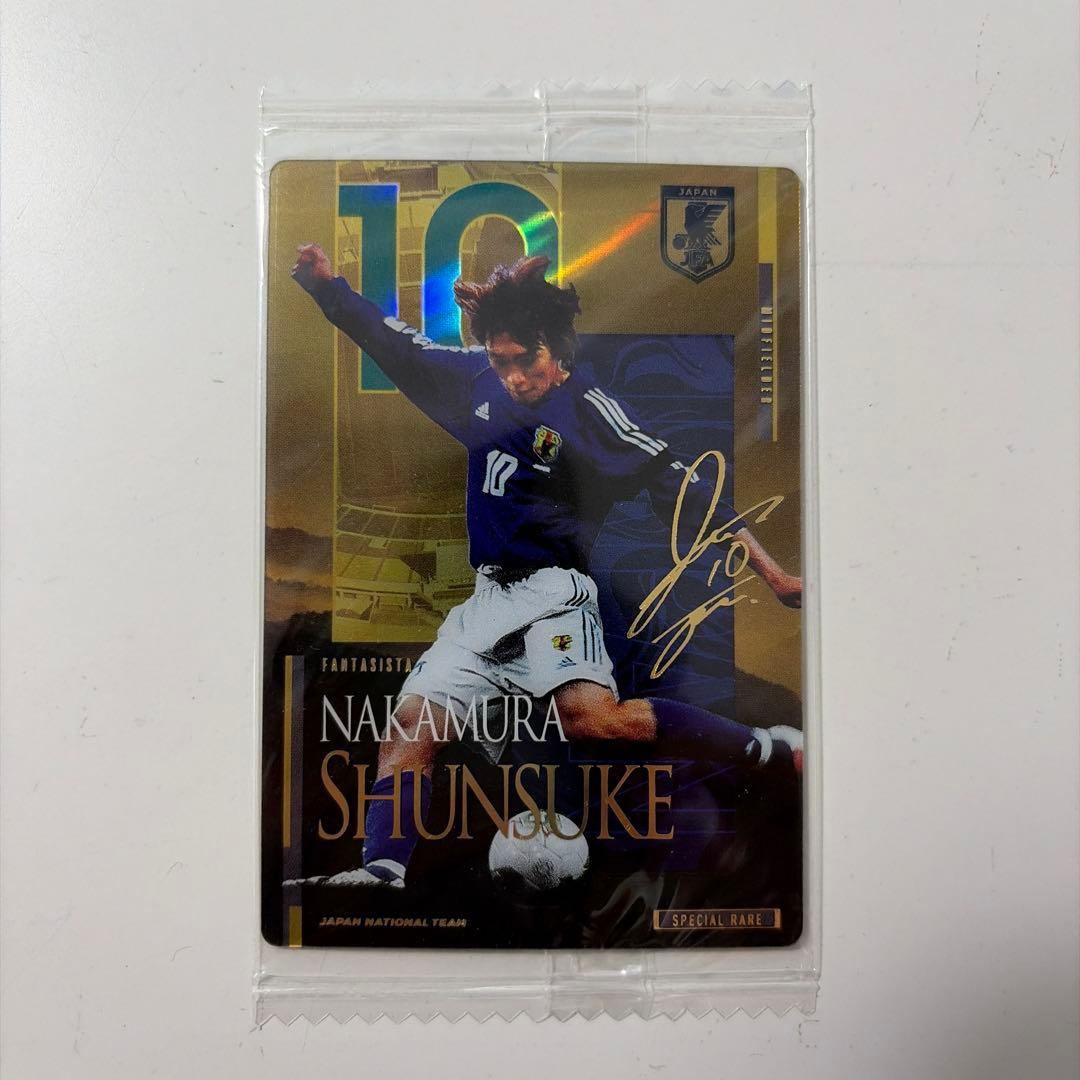 中村俊輔 サイン入りトレーディングカード - メルカリ