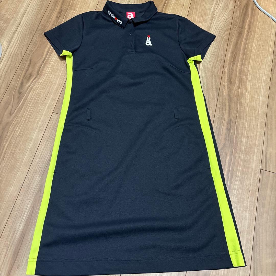 ネイビー ポロワンピース 36 ラコステ LACOSTE ベーシックポロドレス （ネイビー） -ファッション