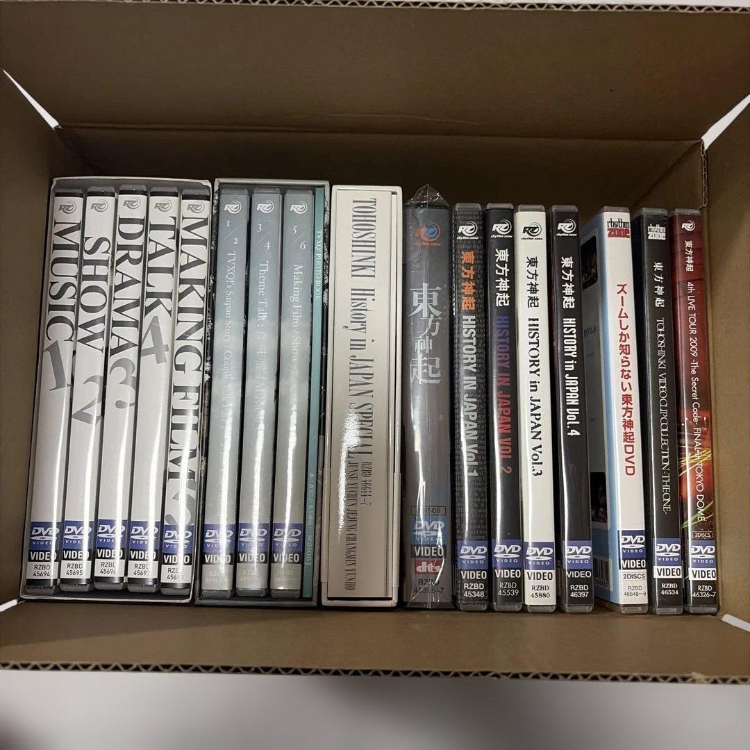 東方神起 5人 日本韓国DVDセット - メルカリ