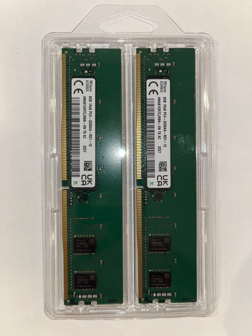 DDR4 8GB 2400MHz メモリ2枚セット 増設メモリ 8GB×2 DDR4 2400 シリコンパワー デスクトップ用 PC4-19200