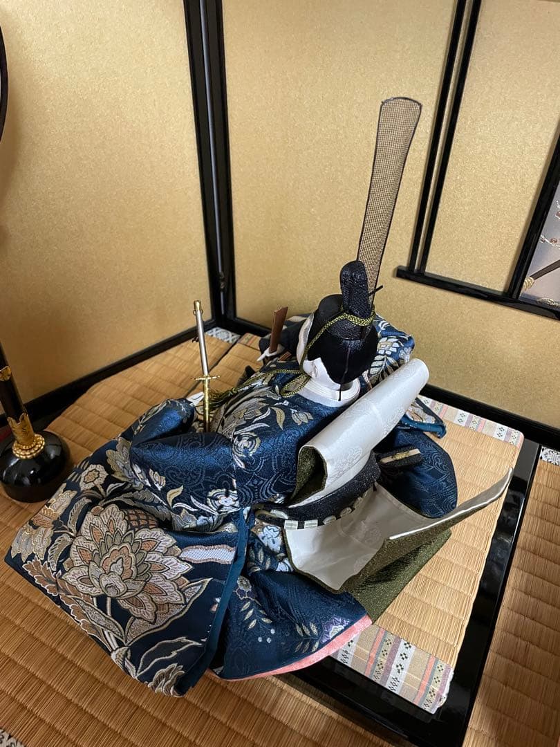 値下 豪華なひな人形親王飾り②京都西陣 お雛様 雛人形フルセット