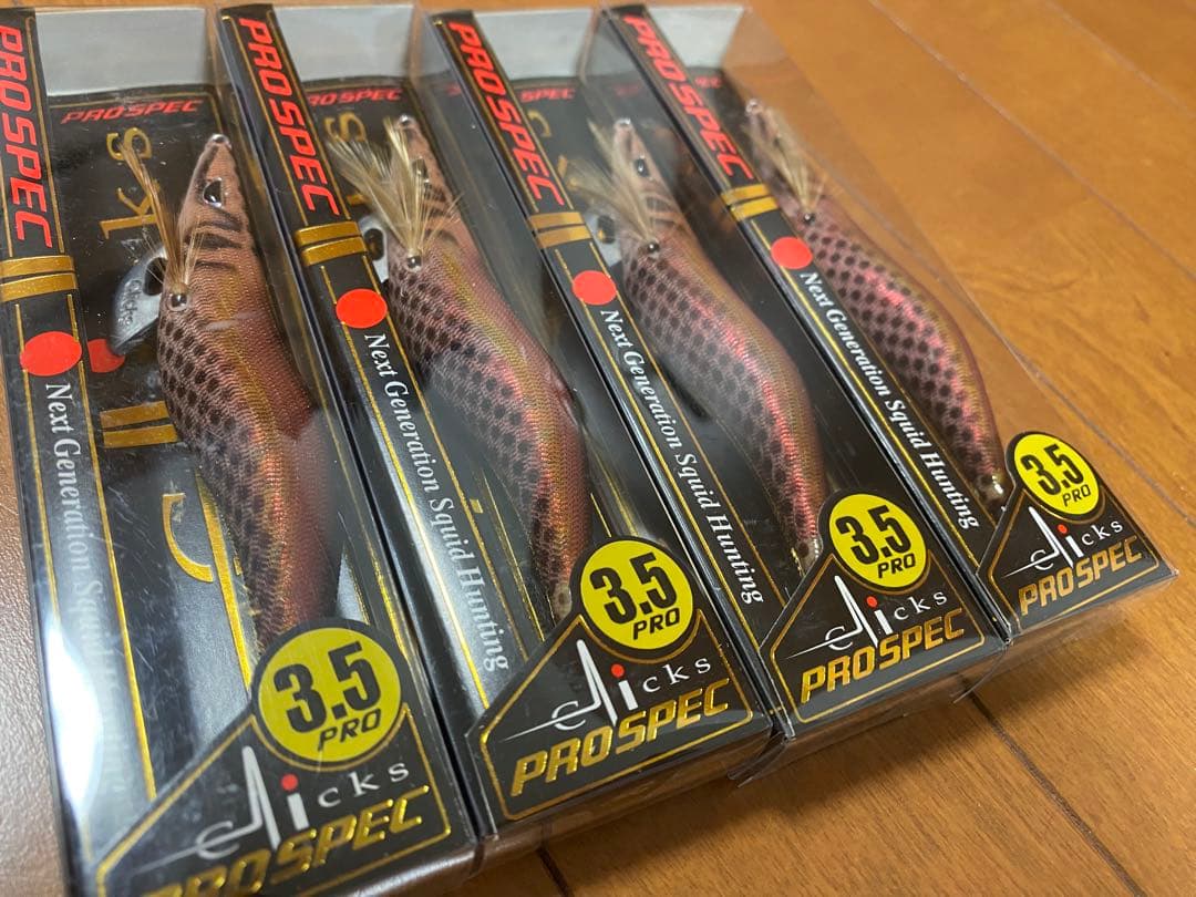 クロノ クリックス プロスペック 4本セット エギ 3.5号 鹿児島 - メルカリ