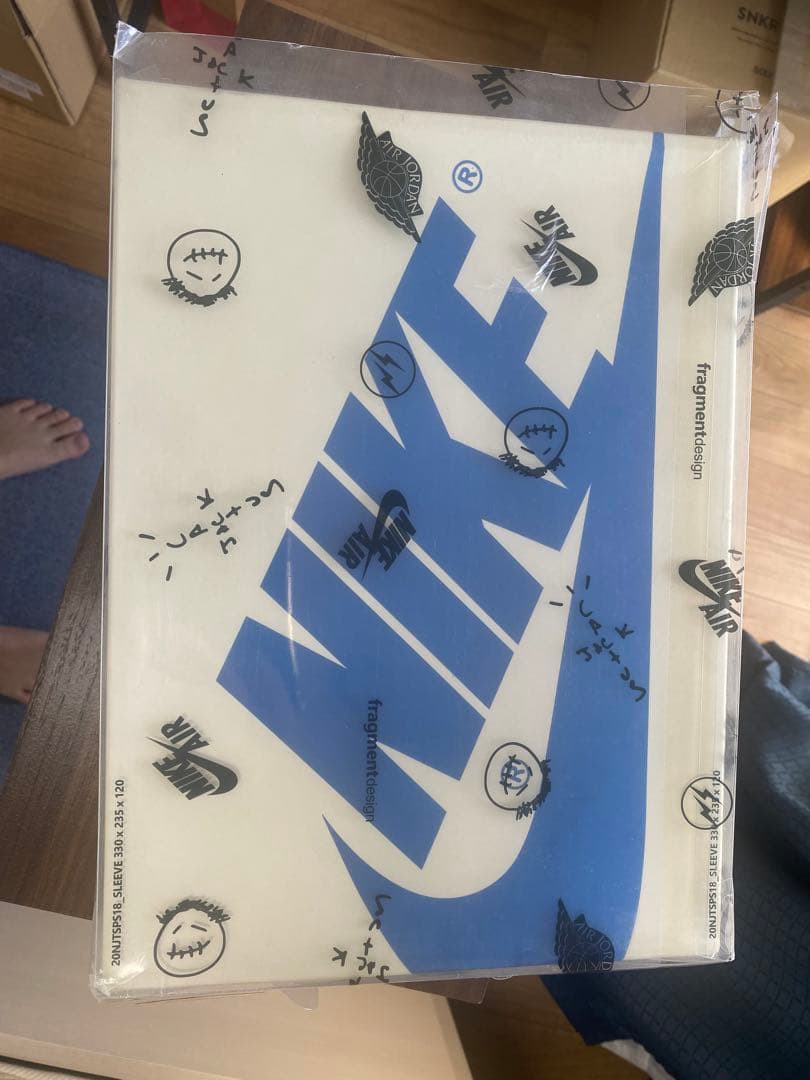 NIKE AJ1 LOW TS × FRAGMENT 27.0cm