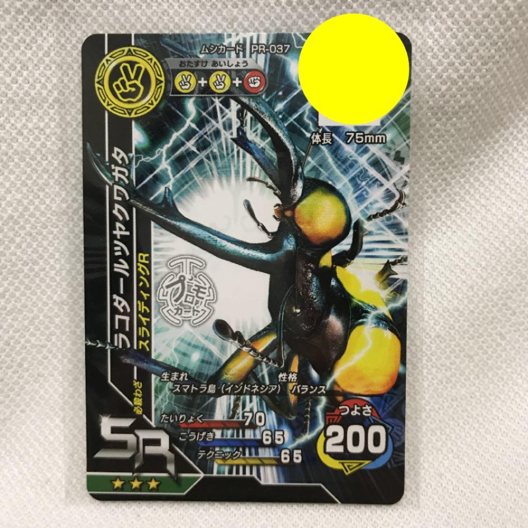 トレカ 新甲虫王者 ムシキング ラコダールツヤクワガタ カード ゲーム