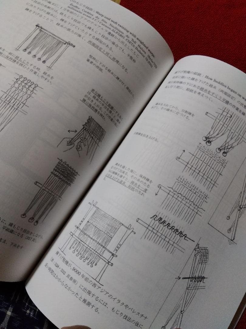 糸から布へ ー編む・もじる・組む・交差する・織る技法ー／小林桂子著