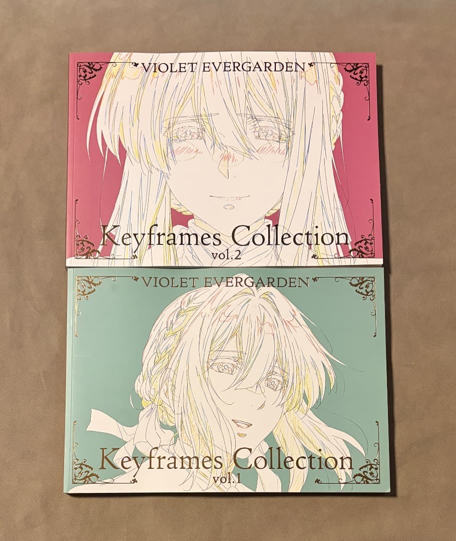 初版 ヴァイオレット・エヴァーガーデン 原画集セット - メルカリ