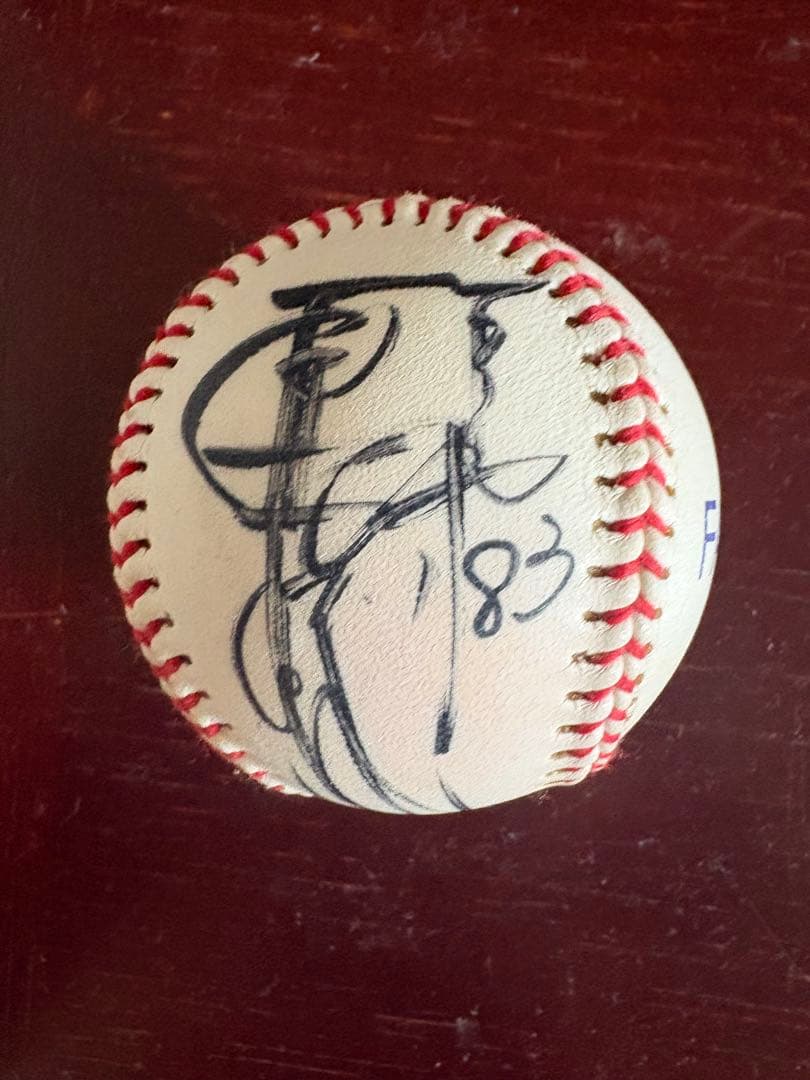 原辰徳のサインボール自筆じ - メルカリ