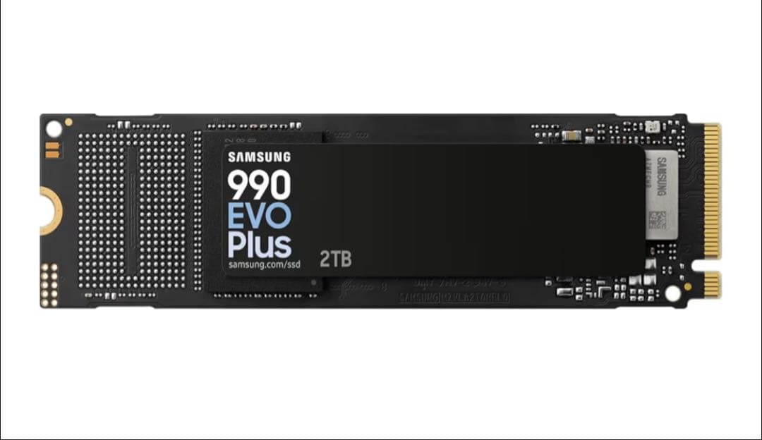 Samsung 990 EVO Plus 2TB M.2 SSD（Gen4） Amazon | Samsung 990 EVO Plus SSD 2TB、PCIe Gen 4x4、Gen 5x2 M.2