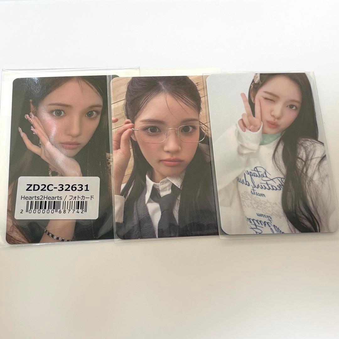 Hearts2Hearts ユハ トレカ - メルカリ