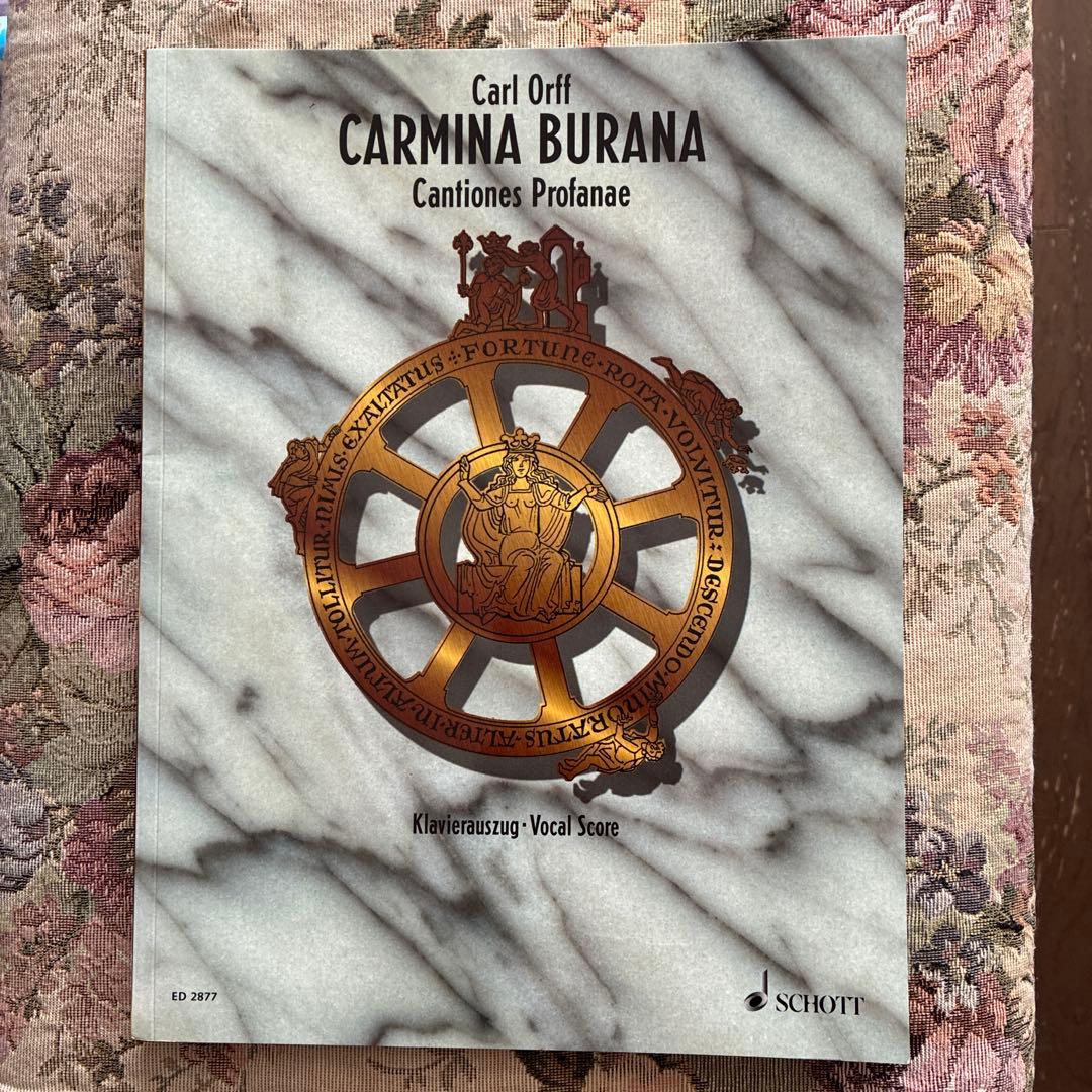 Carl Orff Carmina Burana 楽譜 カルミナ・ブラーナ20冊 Carl Orff Carmina Burana 楽譜 カルミナ・ブラーナ20冊 Carl Orff