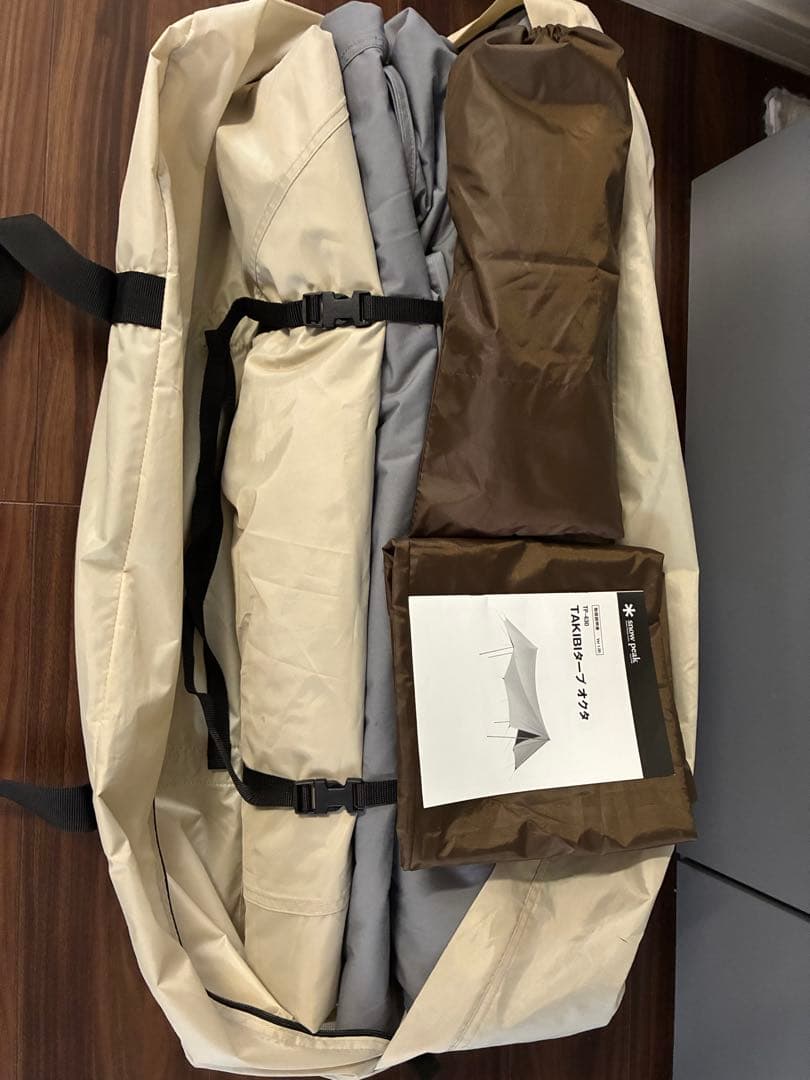 スノーピーク スピアヘッドM TAKIBIタープオクタ 廃盤 美品 おまけ付