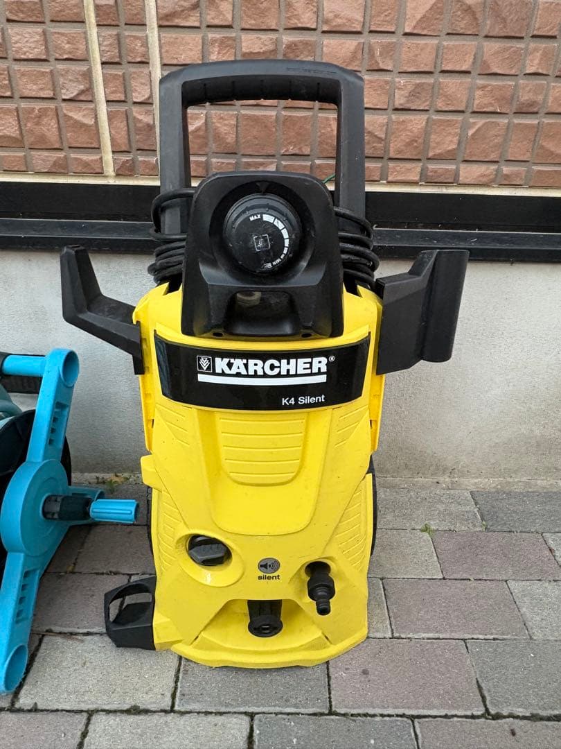 [ジャンク] KARCHER K4 Silent 高圧洗浄機 動作品　　60Hz ケルヒャー（KARCHER） 高圧洗浄機 K4 プレミアムサイレント（西日本