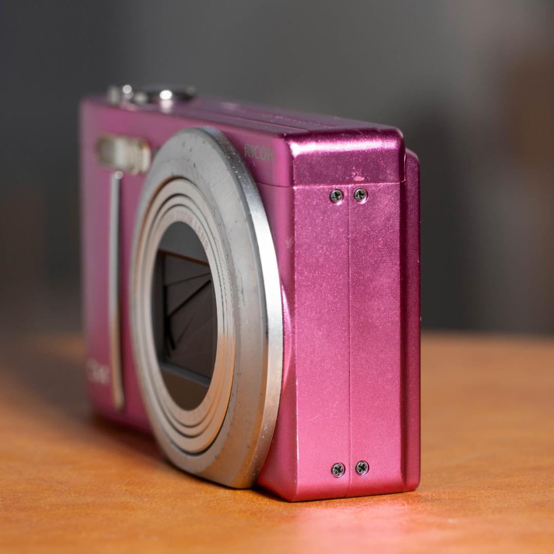 憧れのコンデジっぽさを味わえる】RICOH CX4 ピンク - メルカリ