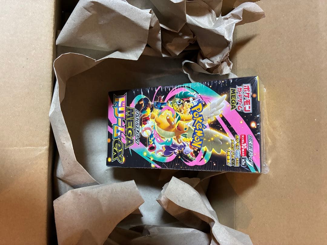 ポケモンカードゲーム MEGAドリームEX 1BOX シュリンクあり ポケモンカードゲーム MEGAドリームex BOX MEGA ハイクラスパック 新品