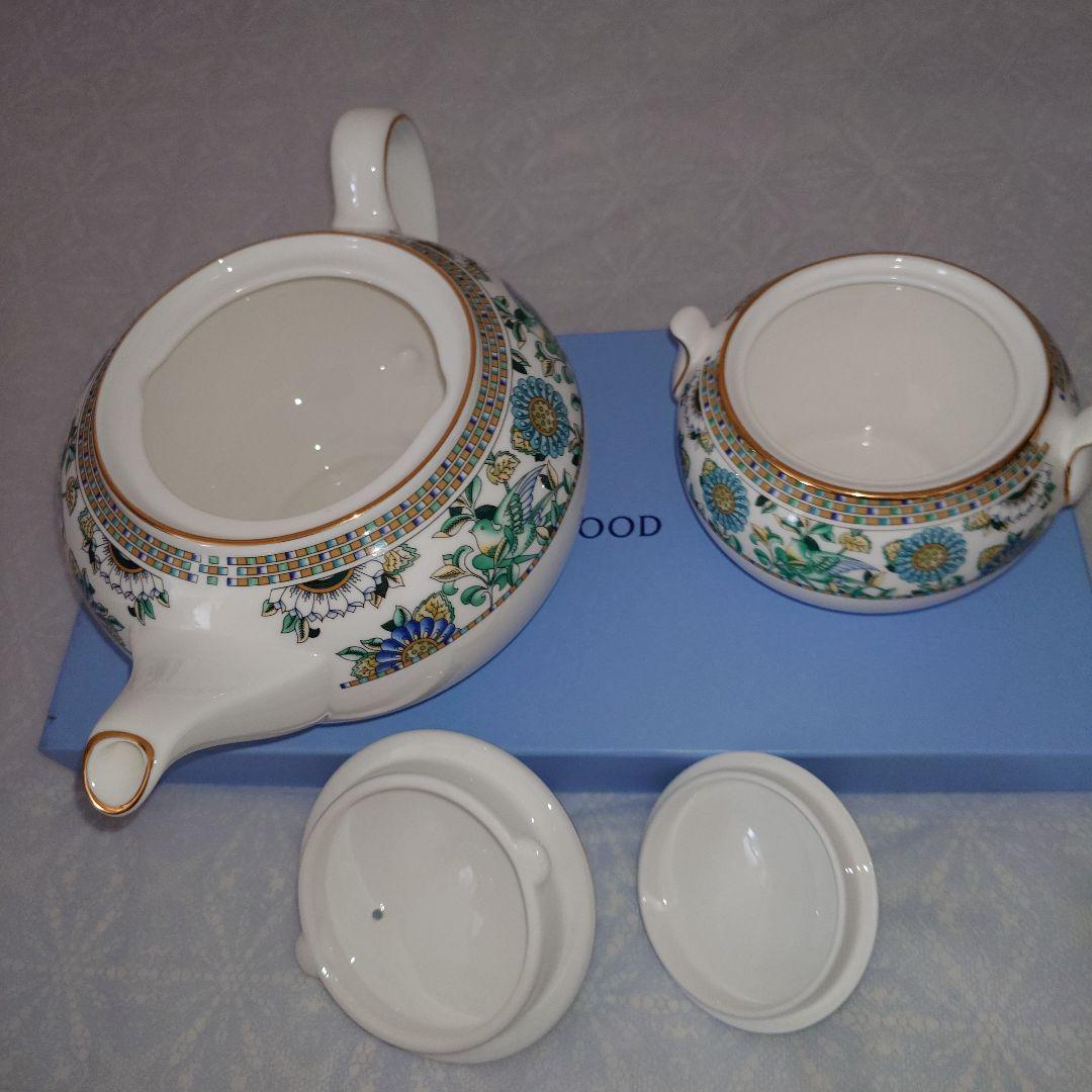 WEDGWOOD バビロン カップ＆ソーサー2客、ポット、シュガーポットセット