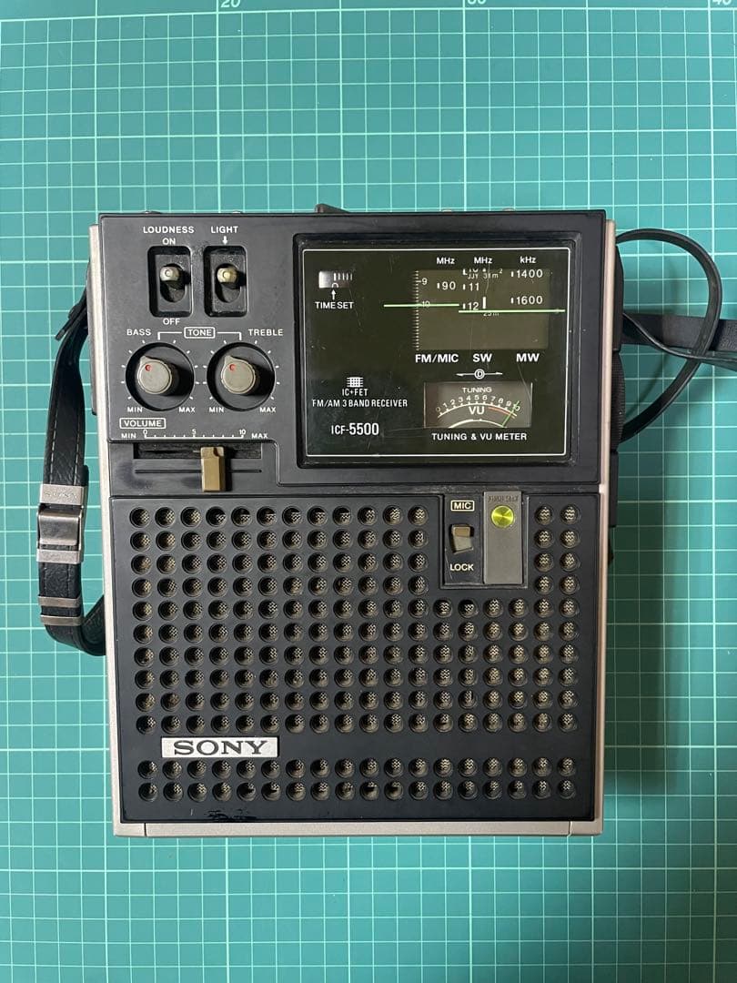 ヴィンテージ] SONYスカイセンサー5500 外箱・ACアダプター付属