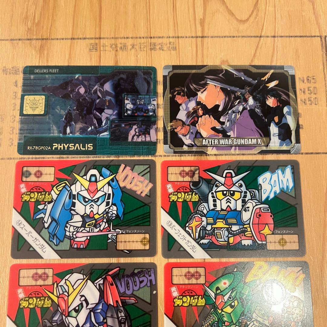 元祖SDガンダム ガンダム カードダスWプラカードまとめ当時物クリア