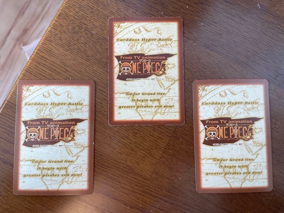 初期 ワンピース 2000年春東映アニメフェア前売券購入特典カード