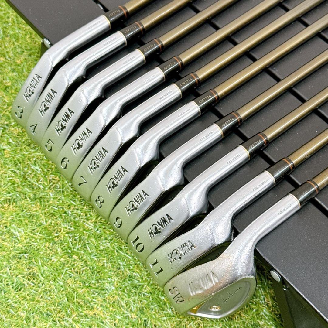 ホンマ 本間ゴルフ LB-708 アイアンセット 星4 金モグラ 【K289