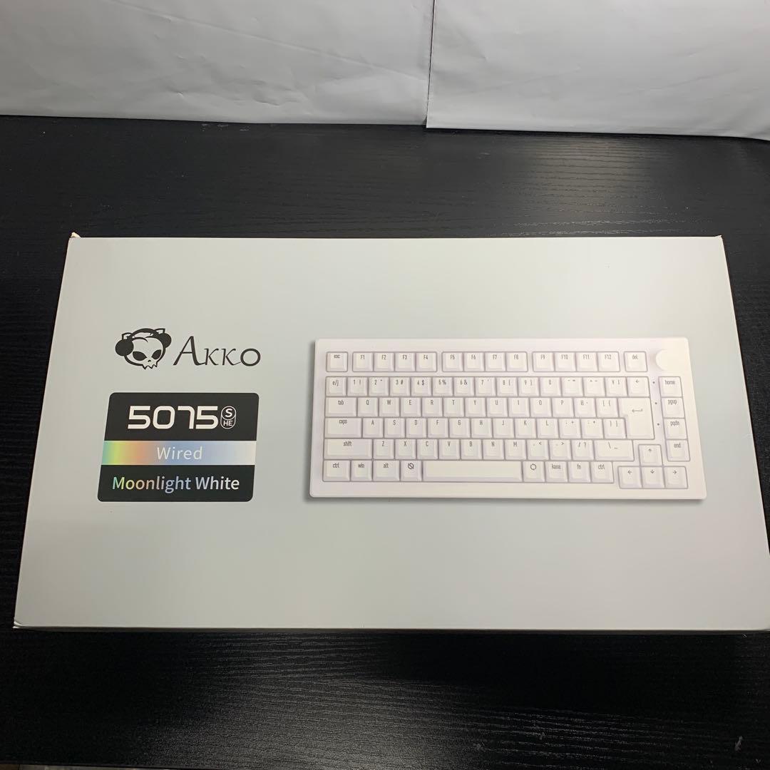 Akko ラピッドトリガー 8000Hz ゲーミングキーボード 5075S HE - メルカリ