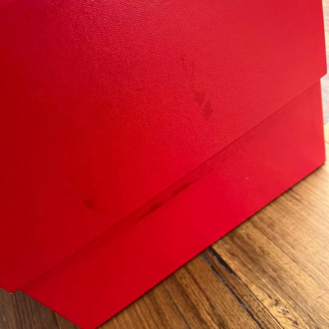 値下げ 未使用 バカラ 花瓶 フラワーベース 幾何学模様 25センチ