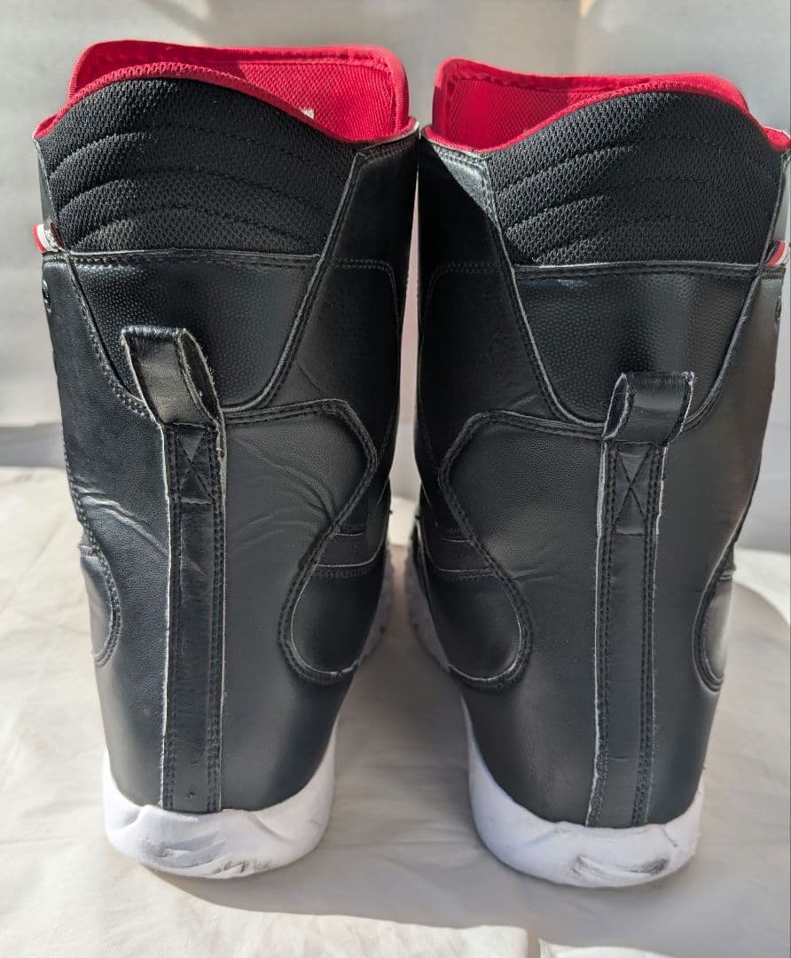 DC SCOUT 26.5cm BOA スノーボードブーツ ブラック/レッド