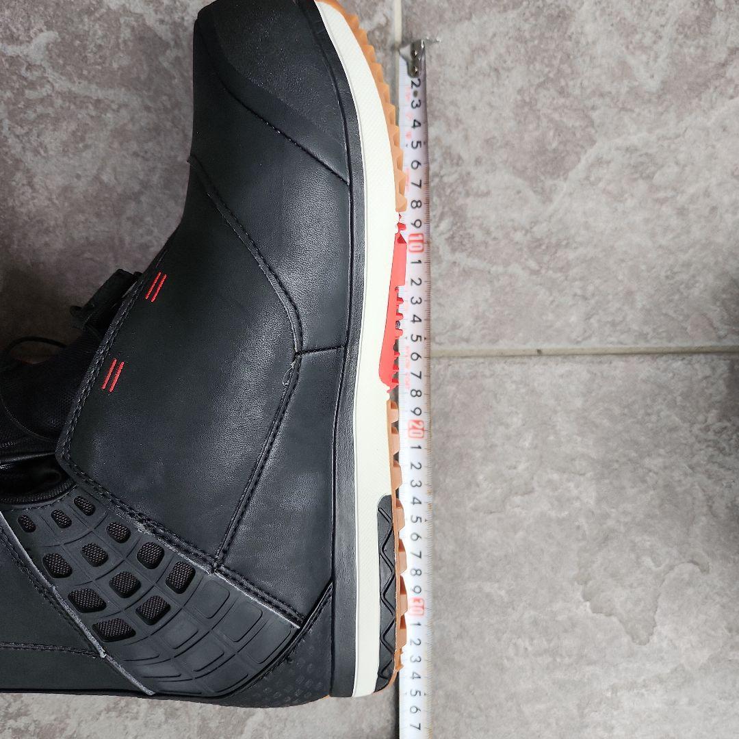 2回使用⭐Salomon DIALOGUE Xスノーボードブーツ28cm黒赤