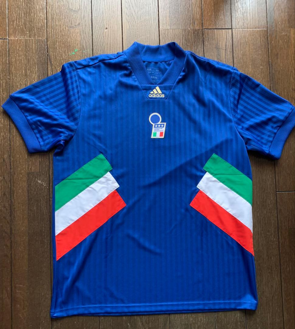 アディダス正規品　イタリア代表　ICONジャージ adidas イタリア代表 2023 GK ICON ジャージー(グレー) EVG37 HT3473