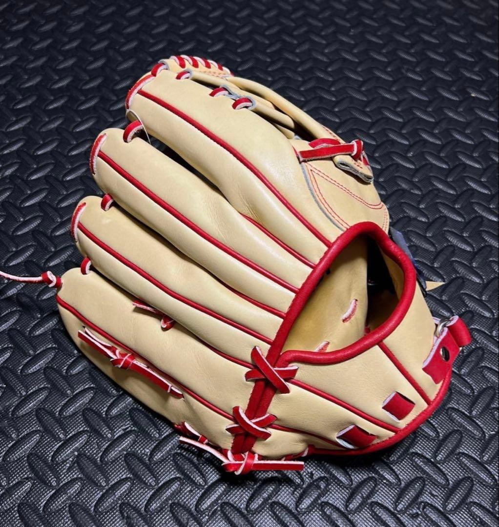 屋外未使用 ミズノプロ オーダー ブルーダイアモンドラベル 軟式