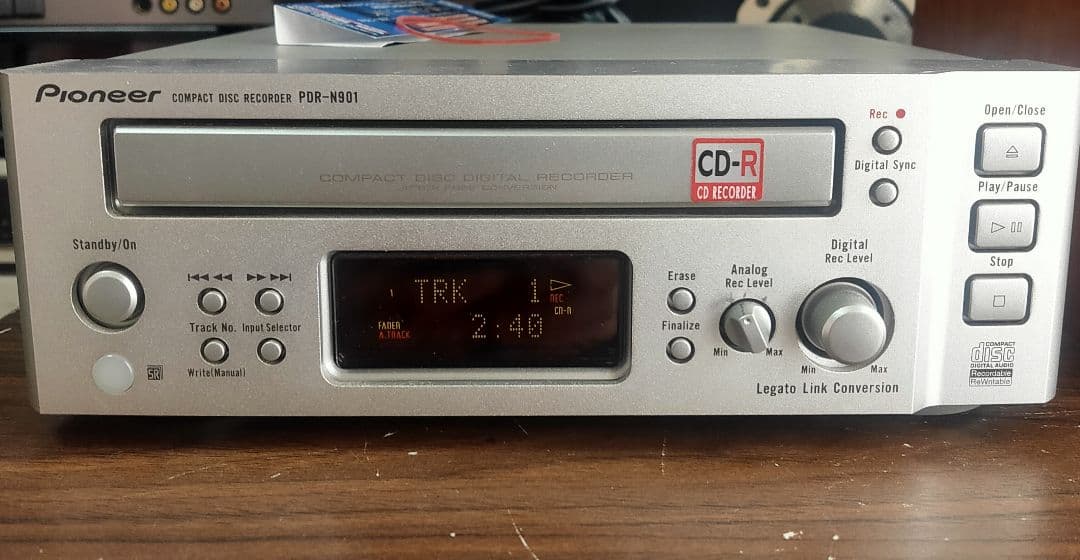 PIONEER CDレコーダー PDR-N901 リモコン付き - メルカリ