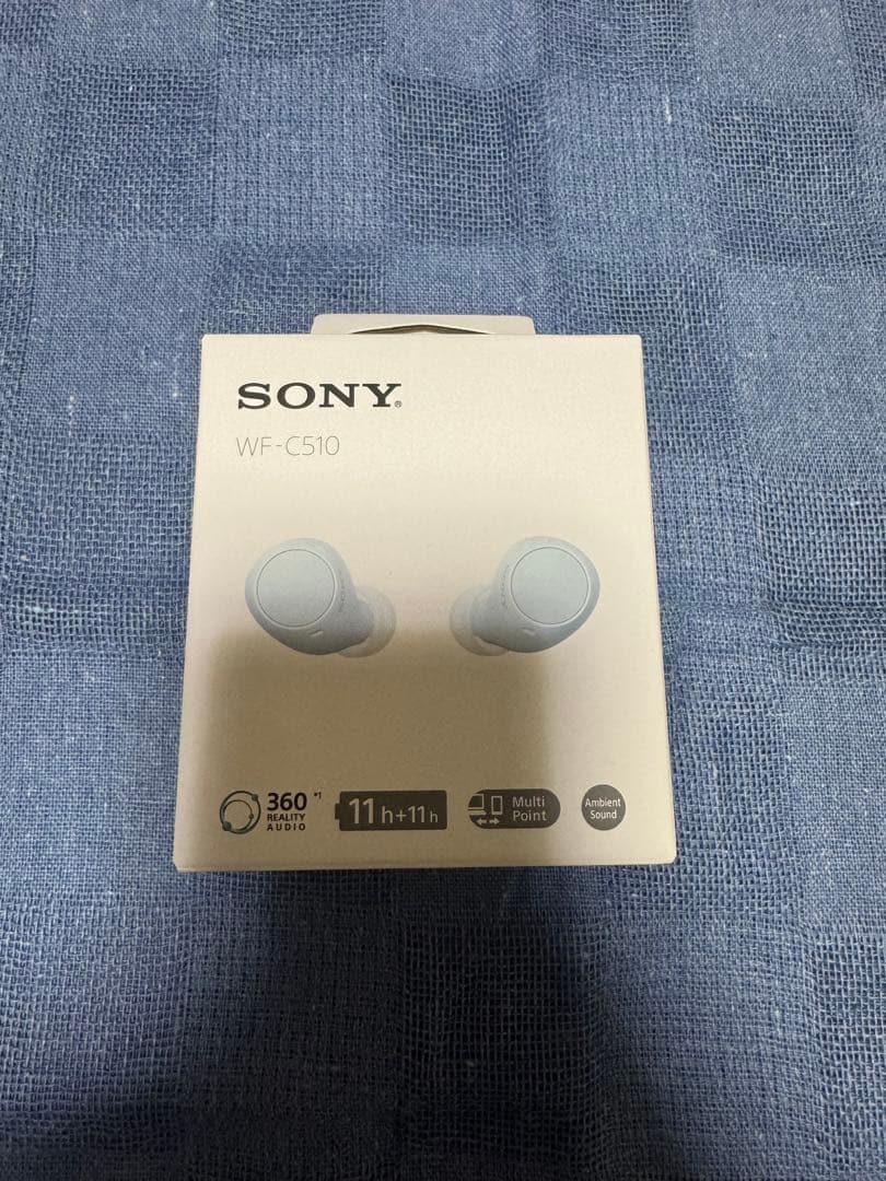 SONY WF-C510 ブルー ワイヤレスイヤホン SONY（ソニー） 完全ワイヤレス Bluetoothイヤホン(ブルー) SONY WF