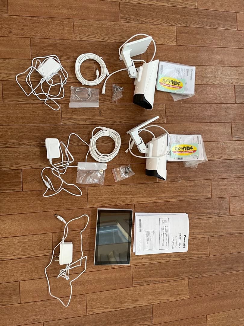 Panasonic 防犯カメラ　VL-CV100K、追加カメラセット Panasonic（パナソニック） VL-CV100K モニター付き屋外カメラ