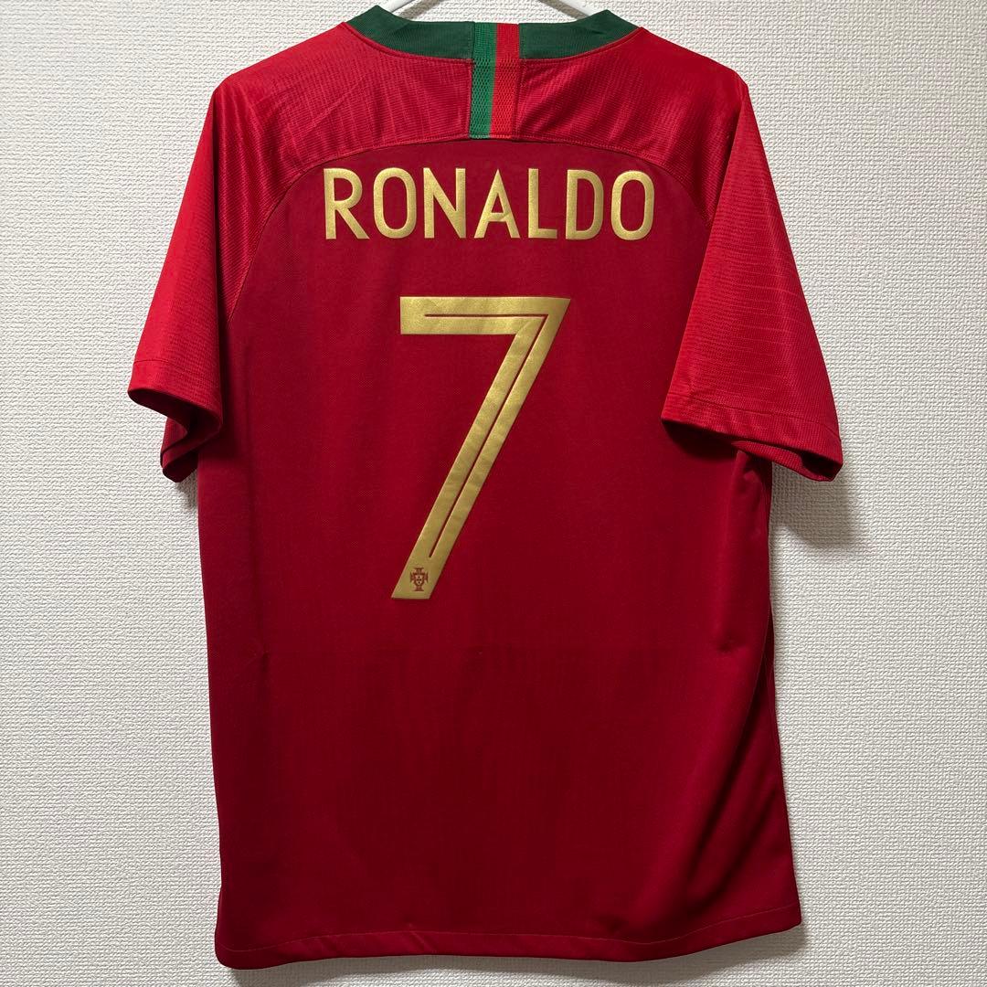 【正規品】ロナウド ポルトガル代表 ユニフォーム 2018ワールドカップ 圧巻のハットトリック！クリスティアーノ・ロナウド、2018ロシアW杯