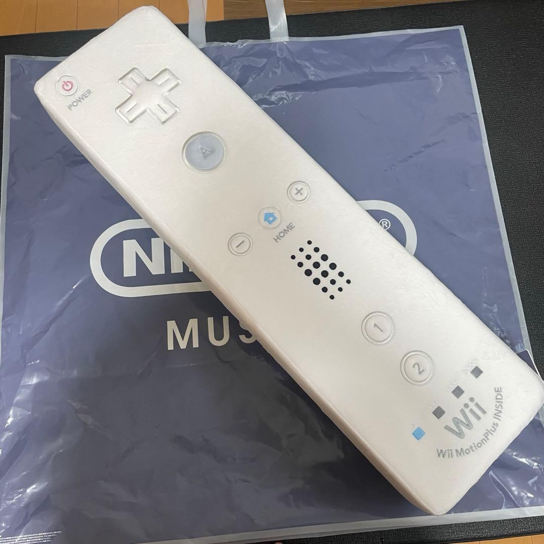 Nintendo/ニンテンドーミュージアム限定☆Wiiリモコンクッション