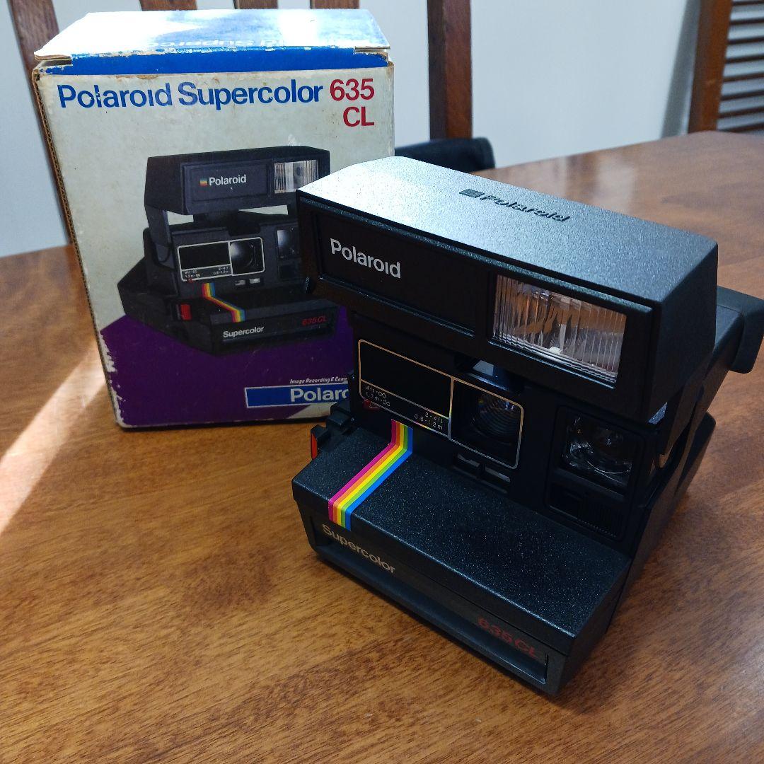 箱付き】Polaroid Supercolor 635CL ポラロイドカメラ - メルカリ