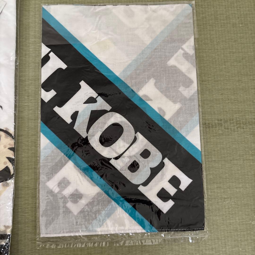 ヴィッセル神戸 永島昭浩サイン入りTシャツ Lサイズ とバンダナ - メルカリ