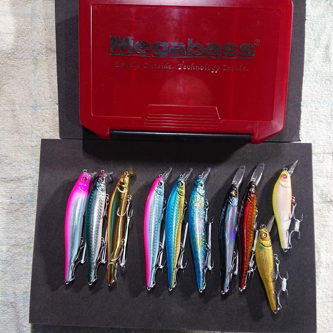 メガバス　シーバスミノーセット X-80 マグナム 釣り シンキング ミノー シーバス 115mm 18g ルアー