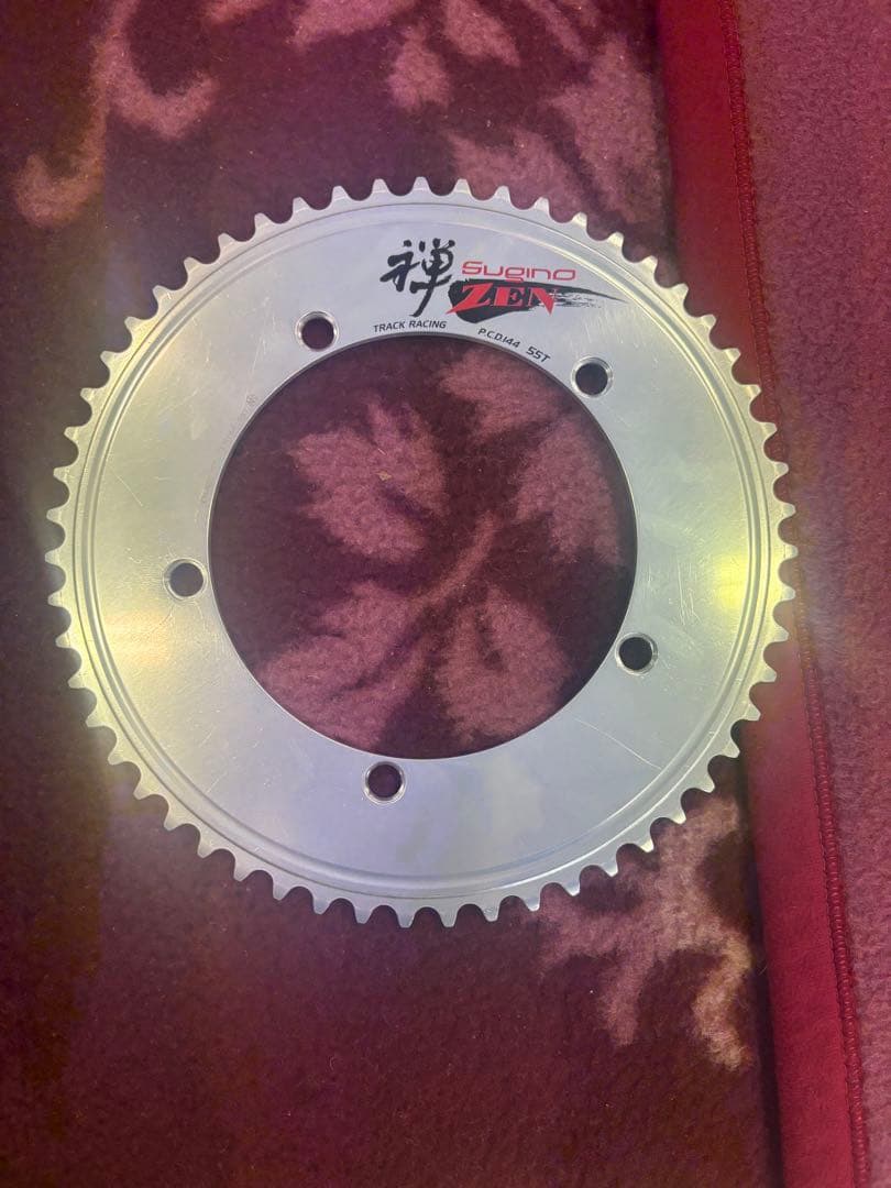 スギノ　SUGINO ZEN 禅　55T PCD144 厚歯 スギノ SUGINO ZEN 禅 55T PCD144 厚歯Sugino スギノ禅 53Tチェーン