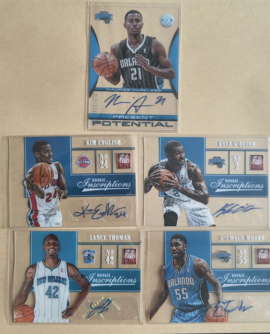 NBA RC 直筆サインカード5枚セット Panini - メルカリ