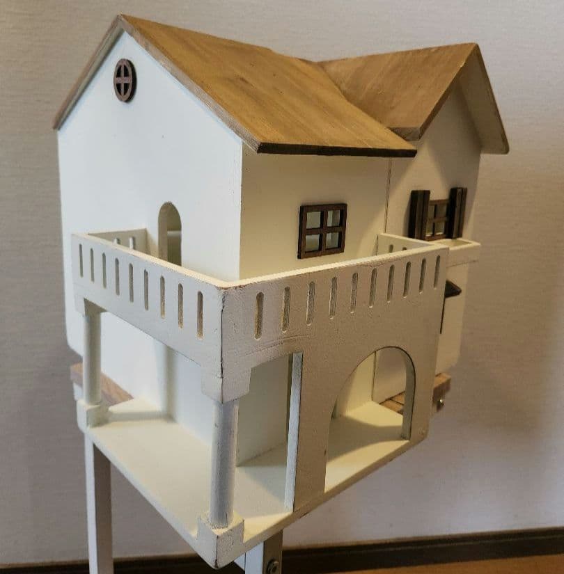 salut! サリュ tinytownの大きなおうち 木製 ドールハウス - メルカリ