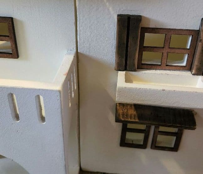 salut! サリュ tinytownの大きなおうち 木製 ドールハウス - メルカリ