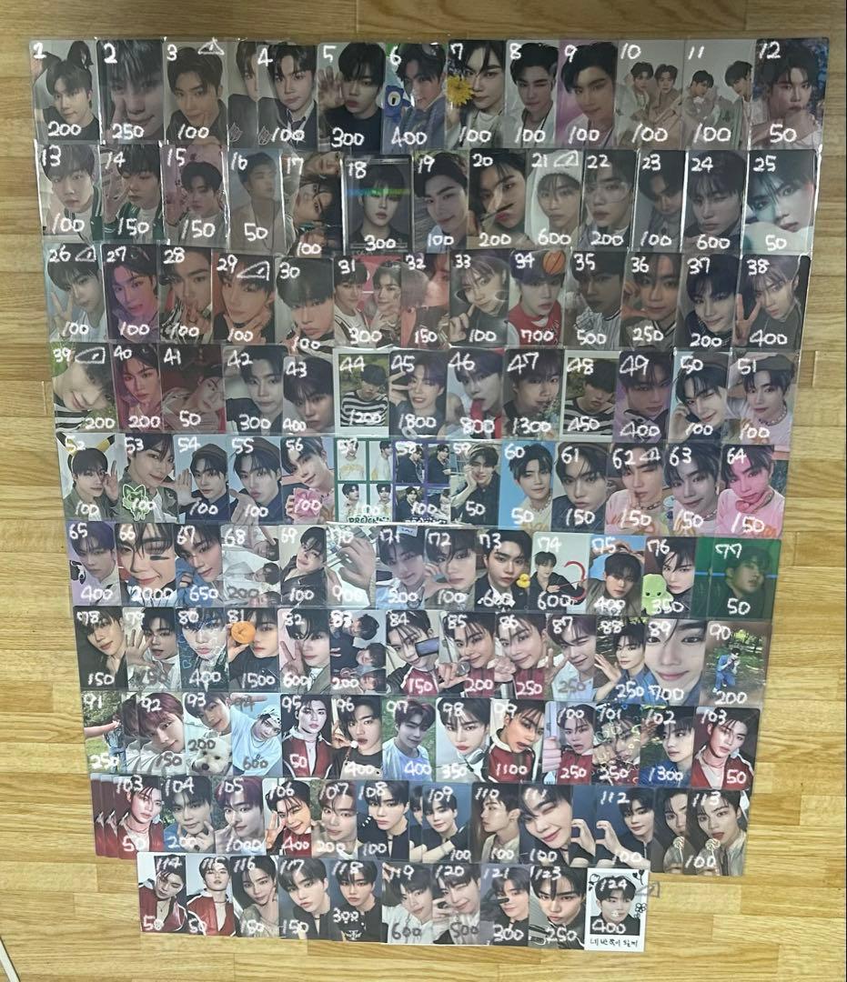 zb1 ゼベワン ゴヌク トレカ まとめ売り まとめ 封入 特典 会場限定