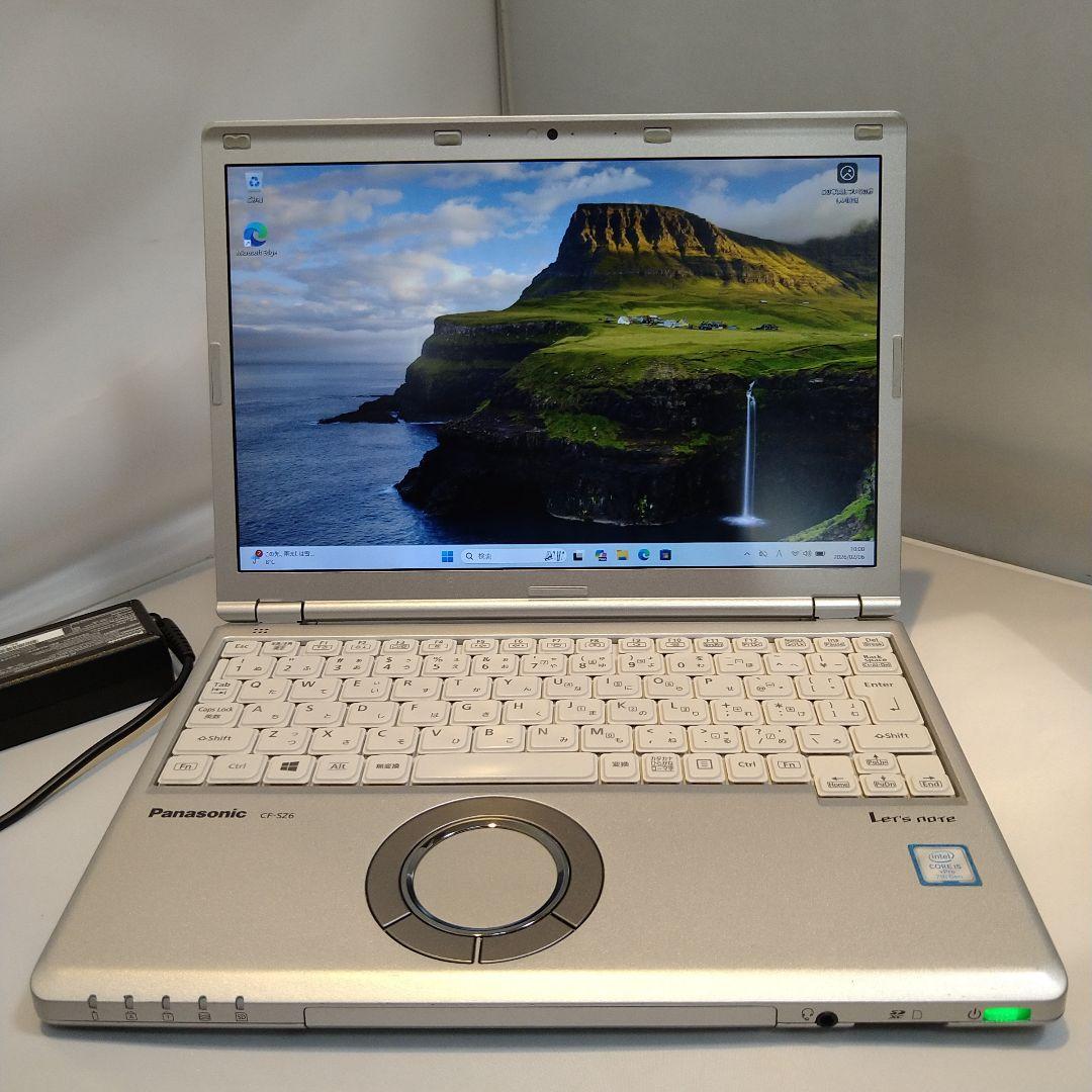 レッツノート CF-SZ6 第7世代i5 メモリ8GB SSD256GB Let's note Panasonic ノートPC CF-SZ6 レッツノート i5第7世代-7200U