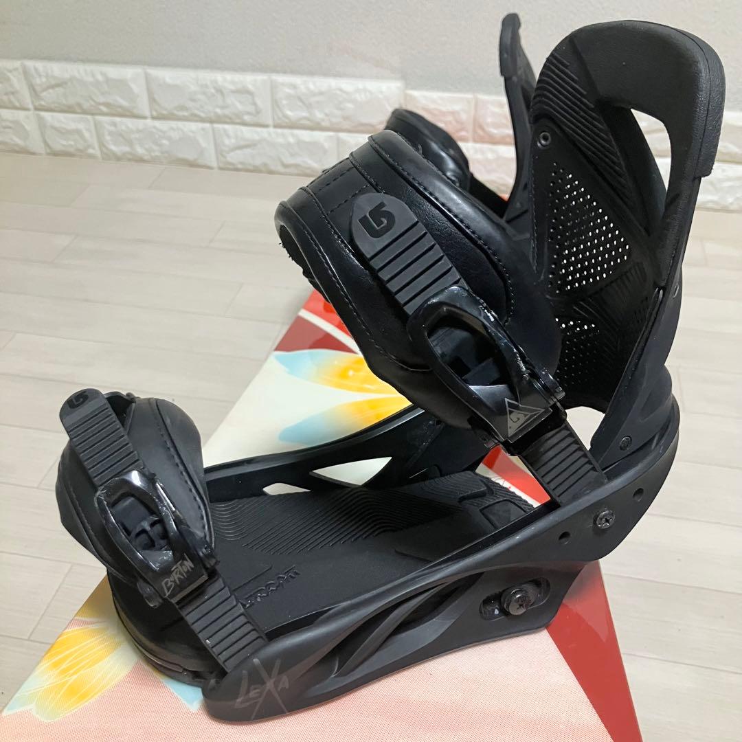美品】バック付BURTON Sterlingバートン スノーボードセット144 - メルカリ