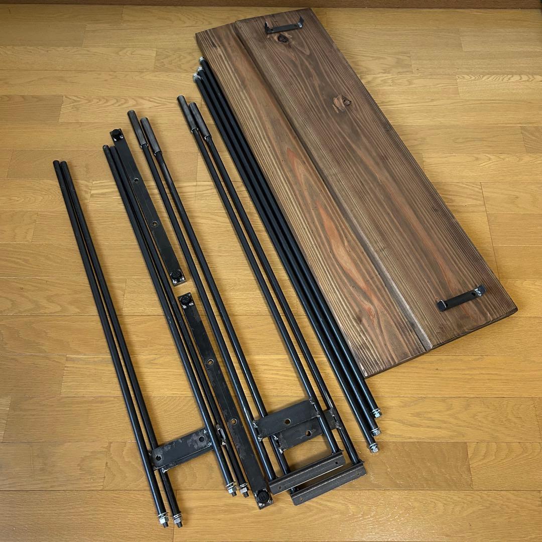 ハンガーラック アイアン家具 引っ越し コンパクト アンティーク 幅900