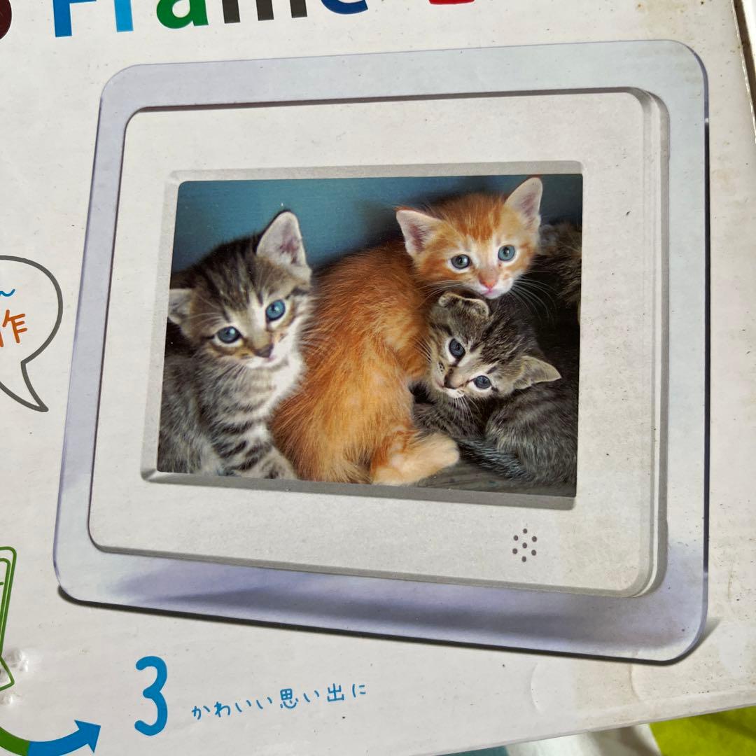 新品未使用 デジタルフォトフレーム 白 インテリア 写真立て - メルカリ