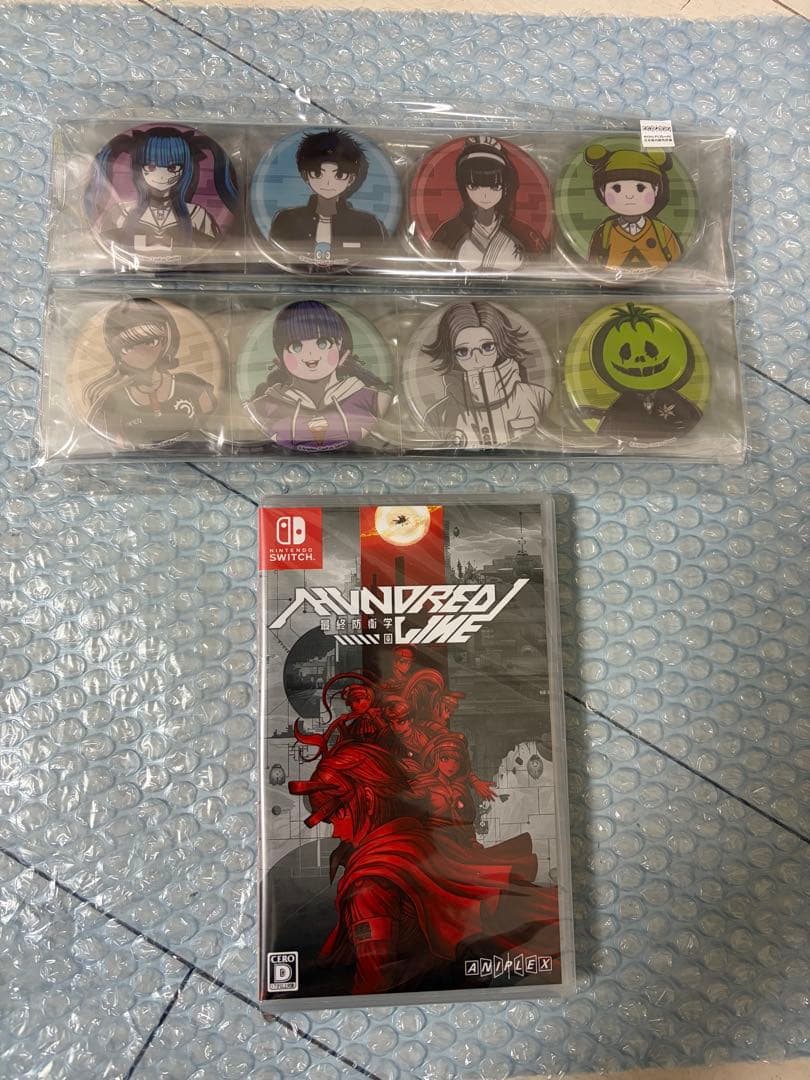 Switch HUNDRED LINE 最終防衛学園 オリジナル缶バッジ付き Nintendo Switch HUNDRED LINE -最終防衛学園-【限定セット】クリア