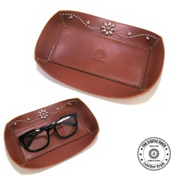 栃木レザー 小物入れトレー キャッシュトレー インテリアトレイ 本革 開店祝い 開業祝い 名入れ 名前入り プレゼント ギフト 栃木 レザー